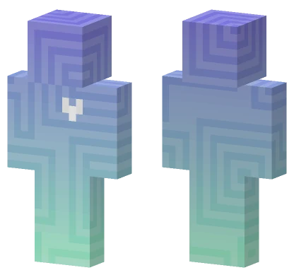 Gradient Skin Minecraft skin