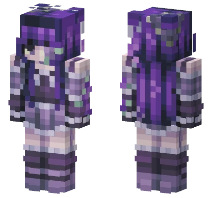 Grape Juice Outfit Minecraft skin