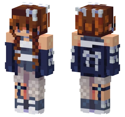 Gray Beaches RCE Minecraft skin