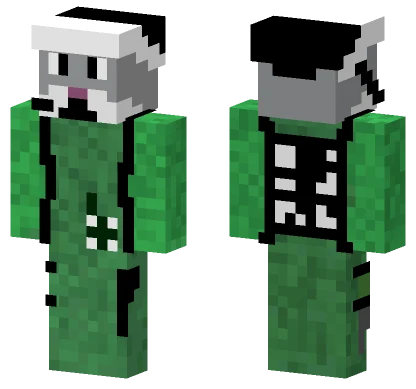 US Air Force Cat Minecraft skin