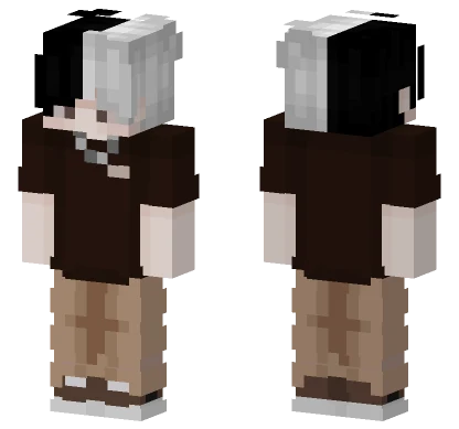 Gray Coffee Minecraft skin