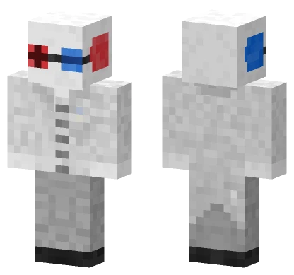 Gray Suit With Tie Minecraft skin