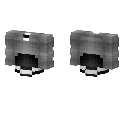 Gray Sweater Black Skirt Minecraft skin