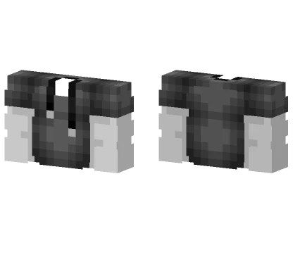 Gray Sweater White Sleeves Minecraft skin