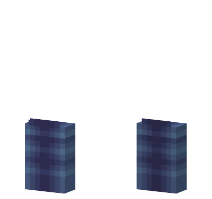 Grayish Blue Fade Pants Minecraft skin