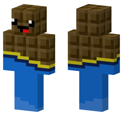 Grayson S Chocolate Noob Minecraft skin