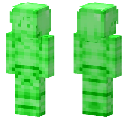 Green Alex Steves Retextured Minecraft skin