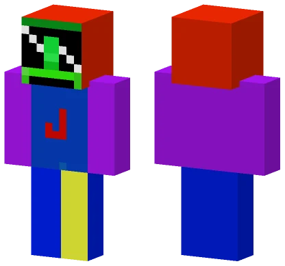 Green Alien Creature Minecraft skin