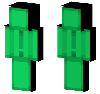 Green Alien Creature Minecraft skin