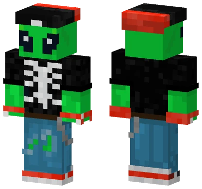 Alien Dude Reupload Minecraft skin