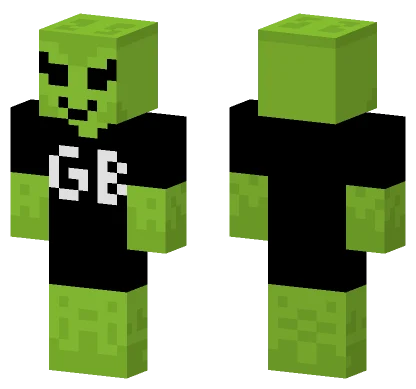 Green Alien Skin Minecraft skin