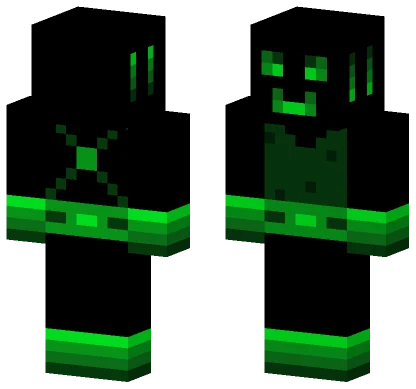 Green Bean Skin Minecraft skin