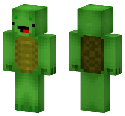 Green Blob Character Minecraft skin