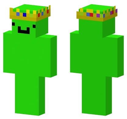 Green Blob Creature Minecraft skin