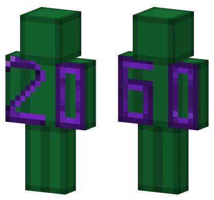 Green Block Monster Minecraft skin