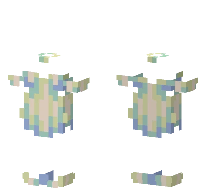 Green Blue Shading Test Base Minecraft skin