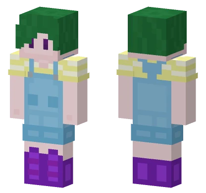 Green Bucket Hat Minecraft skin