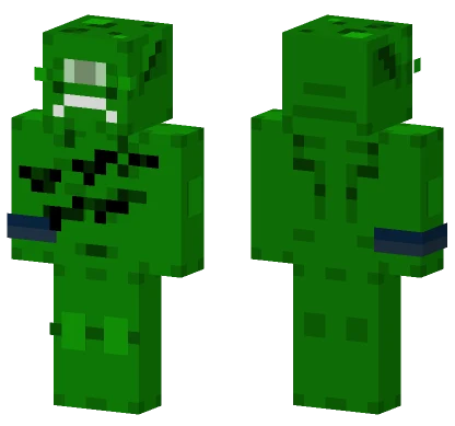 Green Camo Outfit Minecraft skin