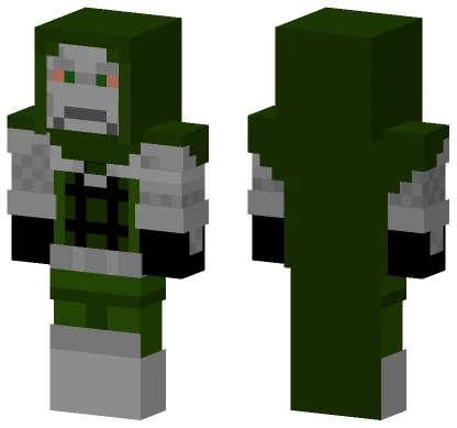Green Camo Soldier Minecraft skin