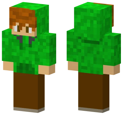 Green Camouflage Explorer Minecraft skin