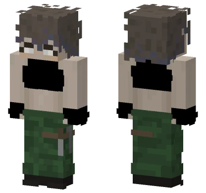Green Camouflage Soldier Minecraft skin