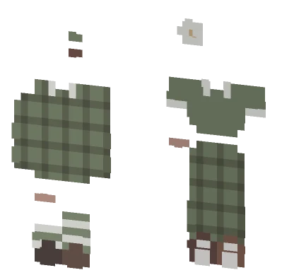 Green Castle Guard Minecraft skin