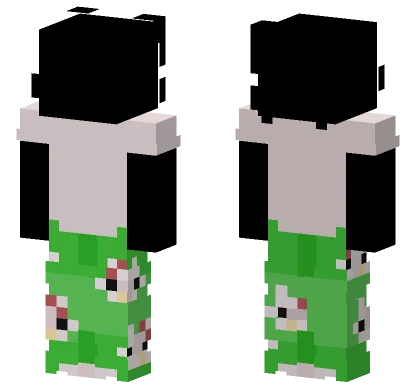 Green Chicken Skin Minecraft skin