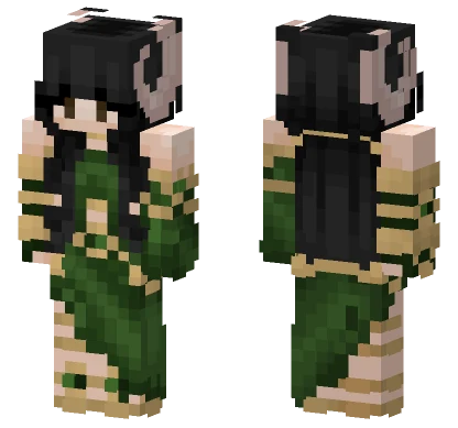 Green Cloak Skin Minecraft skin