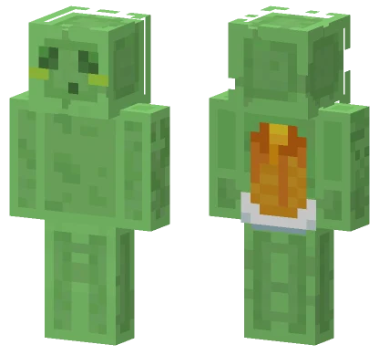 Green Creature Minecraft skin