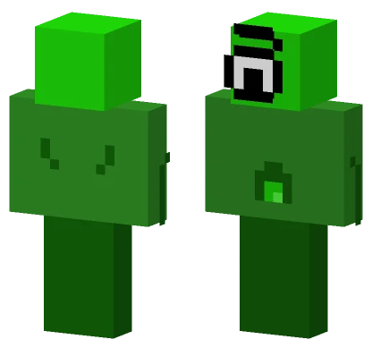 Green Creature Minecraft skin