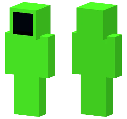 Green Creature "vvo" Minecraft skin