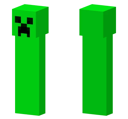 Green Creeper Minecraft skin