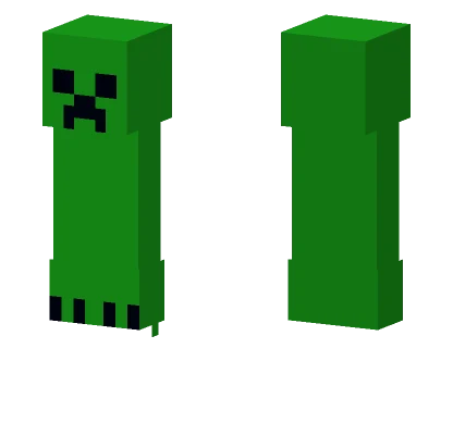Green Creeper Skin Minecraft skin