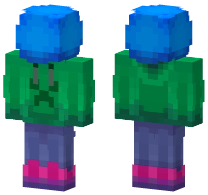 Terramundo Creeper Outfit Minecraft skin
