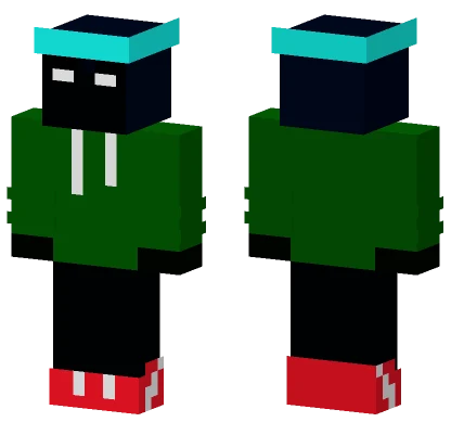 Green Crocodile Monster Minecraft skin