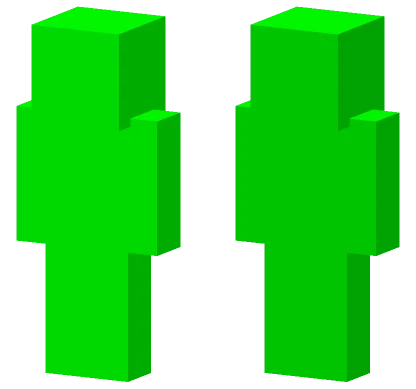 Green Minecraft skin