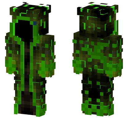 Green Dragon Mage Minecraft skin
