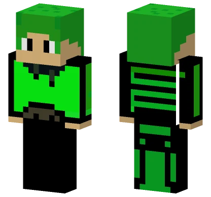 Green Dragon Skin Minecraft skin