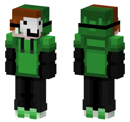 Green Dream Skin Minecraft skin