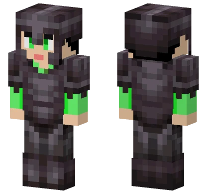 Green Eyed Boy Minecraft skin