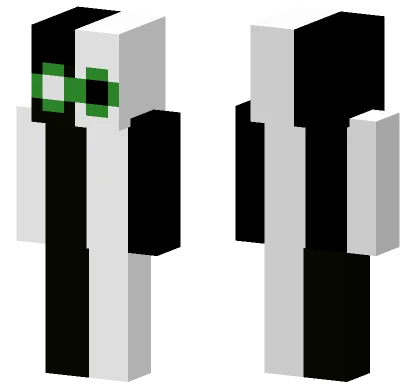Green Eyed Ghost Minecraft skin
