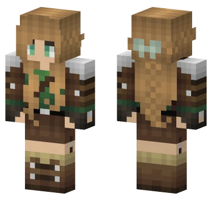 Green Finale Minecraft skin