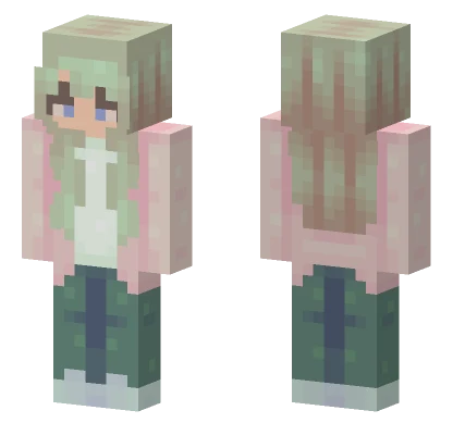 Green Flame Rce Minecraft skin