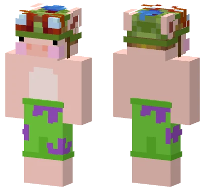 Green Forest Explorer Minecraft skin