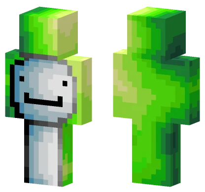 Green Froggy Minecraft skin