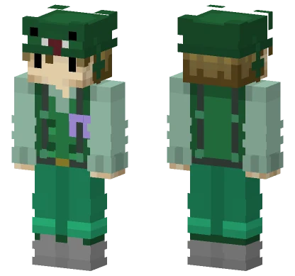 Green Geckos MCC Minecraft skin