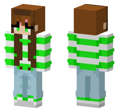 Green Grass One Minecraft skin