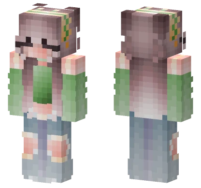Green Ivy RCE Minecraft skin
