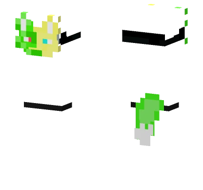 Green Leafy Boy Minecraft skin