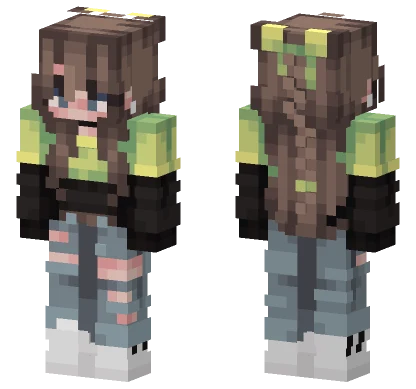 Green Me Skin Minecraft skin